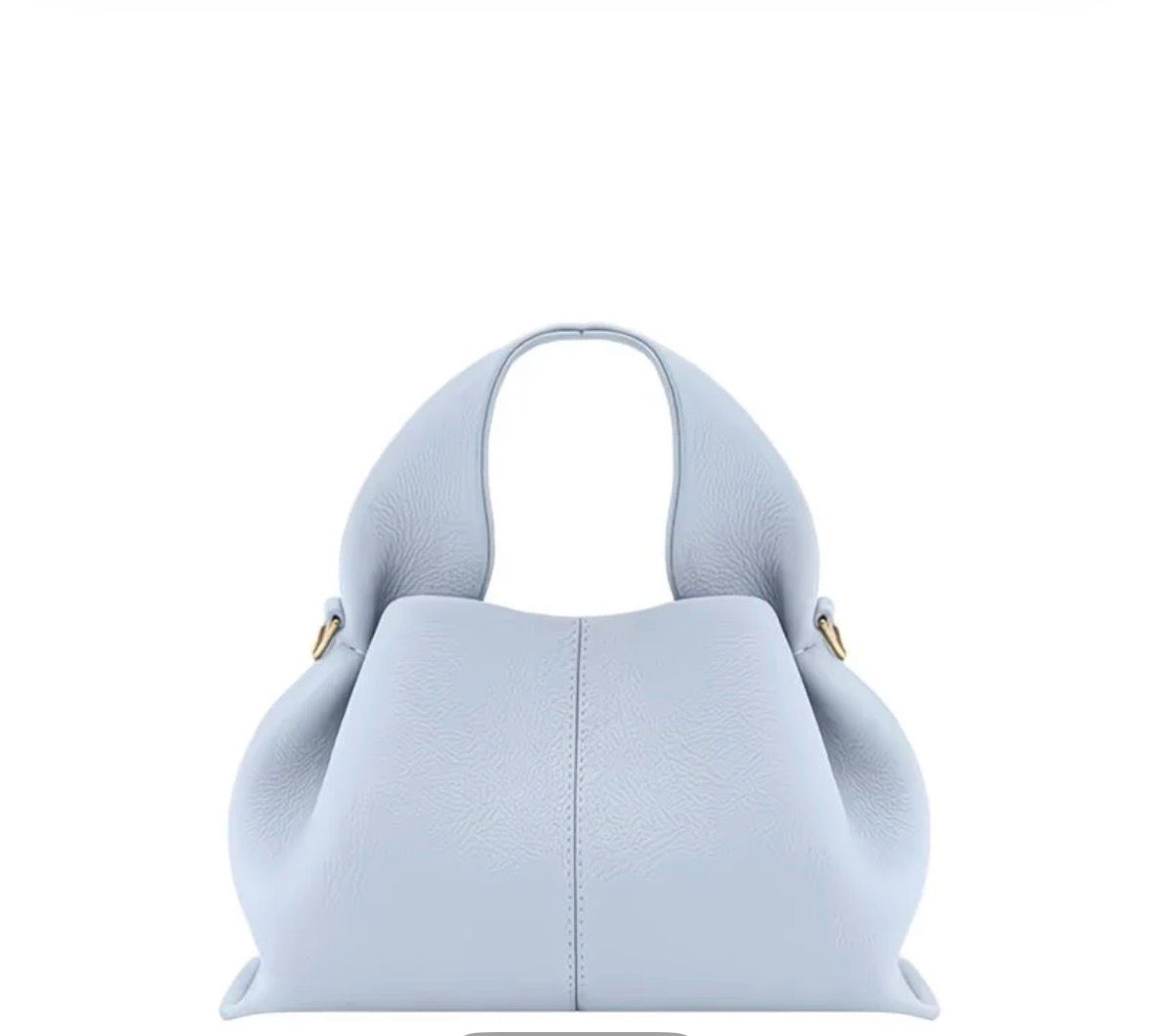 Luxury Soft Leather Hobo Shoulder Bag Women’s Large Handbag Slouchy Tote